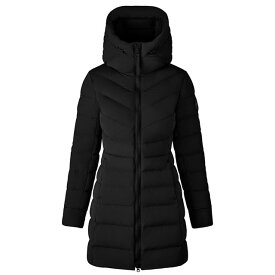 【P5倍】カナダグース・ブラックレーベル／CANADA GOOSE・BLACK LABEL "CLAIR COAT・クレアコート"レディース ミドル丈 ダウンジャケット・ダウンコート(ブラック) 2331WB 61／BLACK