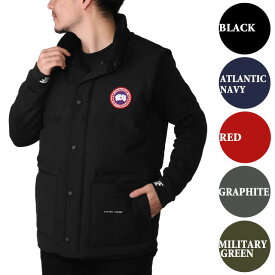 【クーポン5%OFF】カナダグース／CANADA GOOSE "FREESTYLE CREW VEST・フリースタイルクルーベスト"メンズダウンベスト(ブラック・ネイビー・レッド・アトランティックネイビー) 4154M 61・67・11・63・66・49 ／SLIM FIT