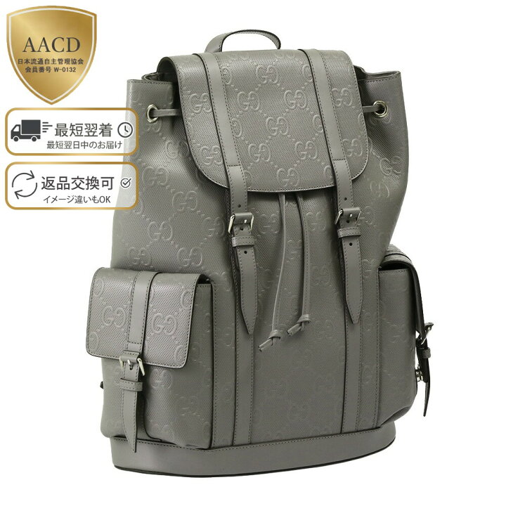 楽天市場】【P5倍】グッチ／GUCCI ”GG エンボス バックパック 