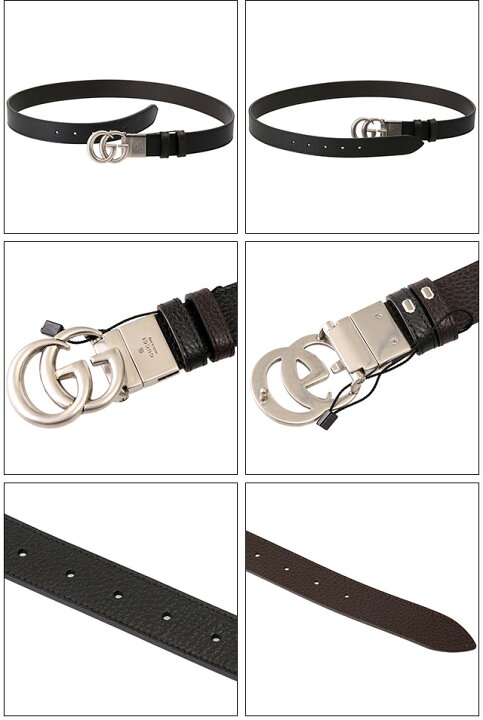 楽天市場】【P5倍】グッチ／GUCCI ”GGマーモント リバーシブル スリム  
