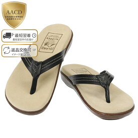 【SALE】【クーポン5%OFF】アイランドスリッパ／ISLAND SLIPPER "LADY'S BEACH TOWN FLAT／ユニセックス ビーチタウン" トングストラップ・フラットサンダル・ハワイ製ビーチサンダル(ブラック) DT522 BLAC／BLACK[返品OK]