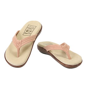 【スーパーSALE割引】【E/S SALE＆P5倍】アイランドスリッパ／ISLAND SLIPPER "LADY'S ULTRA SUEDE THONG FLAT／レディースウルトラスエード トングフラット" トングストラップ・フラットサンダル・ハワイ製ビーチサンダル(ピンクスエード) DT523／PKS