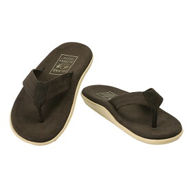 【クーポン5%OFF】アイランドスリッパ／ISLAND SLIPPER"ULTRA SUEDE MEN'S THONG・ウルトラスエード　メンズ トング"トングサンダル・ハワイ製ビーチサンダル(エスプレッソ)PTU202U／ESPR