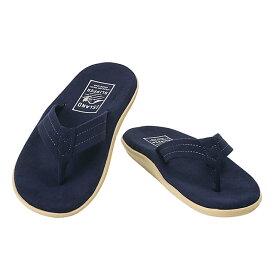 【クーポン5%OFF】アイランドスリッパ／ISLAND SLIPPER"ULTRA SUEDE MEN'S THONG・ウルトラスエード　メンズ トング"トングサンダル・ハワイ製ビーチサンダル(ネイビー)PTU202U／NAVY