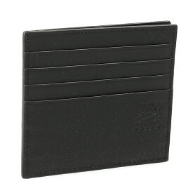 【PT5倍】ロエベ／LOEWE "オープン プレーン カードホルダー (ソフトグレインカーフ)"カードケース・名刺入れ(ブラック) C660W72X01 1100／BLACK