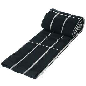 【クーポン5%OFF】マリメッコ／MARIMEKKO "バスタオル" 北欧 70×150cm TIILISKIVI・ティイリスキヴィ72793 910 (ブラック)