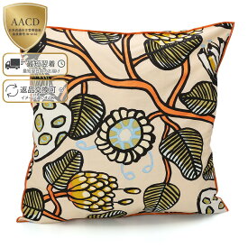 【TIME SALE】【P5倍】マリメッコ／MARIMEKKO "Tiara クッションカバー 50x50cm ・ティアラ・北欧デザイン (サンド×ウォームオレンジ×グリーン) 74585 820[返品OK]