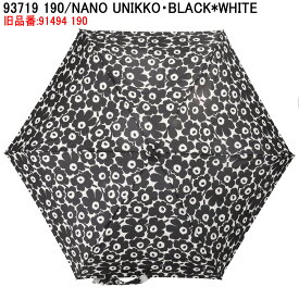【クーポン5%OFF】マリメッコ／MARIMEKKO "MINI UMBRELLA・ミニアンブレラ"北欧・ウニッコ・トラプータルハ・マリロゴ・折りたたみ傘 48857 030／48858 001・030／48859 910／48861 938／93719 190 (91494 190)／93720 190(48858 190)・93720 190／92688 990／91669 033
