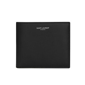 【クーポン5%OFF】サンローラン・パリ／SAINT LAURENT PARIS "EAST/WEST WALLET WITH COIN PURSE IN SMOOTH LEATHER・イースト/ウェスト ウォレット(スムースレザー・コインパース付き)”　小銭入れ付き・2つ折り財布(ブラック) 396303 0U90N 1000／BLACK