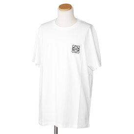 【P5倍】ロエベ／LOEWE "レギュラーフィット Tシャツ(コットン)"クルーネック半袖Tシャツ(ホワイト) H526Y22X75 2100／WHITE