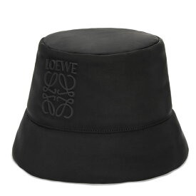 【E/S SALE＆P5倍】ロエベ／LOEWE "パファー バケットハット(ナイロン)" 帽子 (ブラック) K820HB1X63 1100／BLACK