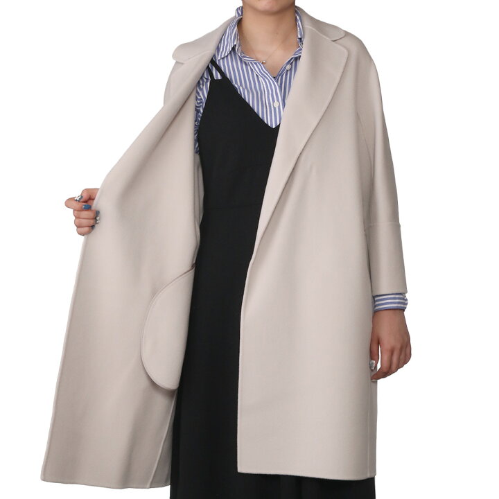 ⭐︎S MaxMara ARONA ダブルフェイスコート⭐︎ライトグレー