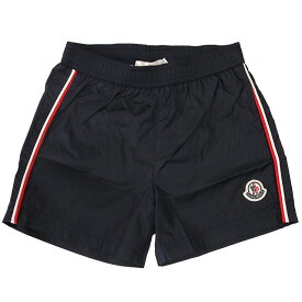 【4月目玉&クーポン5%OFF】モンクレールベビー・キッズ・ユニセックス／MONCLER BABY KID'S "BOXER MARE"トリコロール×チビロゴ スイムショーツ・スイムパンツ・水着(ネイビー) 2C000 02 53326 742／I1／12*18・18*24・2A・3A