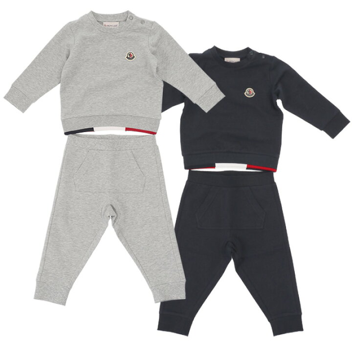 �y�����500�~OFF���T�}�[�Z�[���z�����N���[���x�r�[�E�L�b�Y�E���j�Z�b�N�X�^MONCLER BABY KID'S�`�r���S�f�U�C���E����T�V���c���p���c�X�G�b�g�E�Z�b�g�A�b�v(�l�C�r�[�E�O���[)8M737 20 809AC