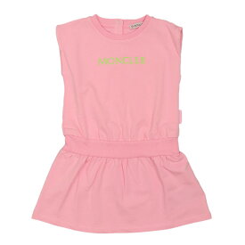 【スーパーSALE割引】モンクレールベビー・ガールズ／MONCLER BABY KID'S "DRESS"ノースリーブワンピース・オールインワン(ピンク) 8I000 09 899AR 526／PINK／H1／18-24・2A・3A