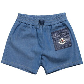 【S/S SALE＆クーポン5%OFF】モンクレールベビー・キッズ・ユニセックス／MONCLER BABY KID'S ”SHORTS"スエット ハーフパンツ・スエットボトム・ショーツ (ネイビー) 2B000 03 595Z0 757／I1／NAVY／12*18・18*24・2A・3A