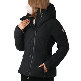 【5月目玉&クーポン5%OFF】モンクレールグルノーブル／MONCLER GRENOBLE "GUYANE・ガイアンショートダウンジャケット"ストレッチナイロン・フード付き レディース ショートダウン・ブルゾン(ブラック) 1A51240 53861 999