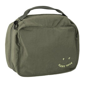 【スーパーSALE割引】【S/S SALE＆P5倍】ポールスミス／PAUL SMITH"WASHBAG HAPPY FACE・ウォッシュバッグ”ハッピーフェイス・スマイルロゴデザイン・トラベルポーチ・小物入れ・ハンドバッグ(グレー) M2A-7616-LFACE-73-0／GRAY