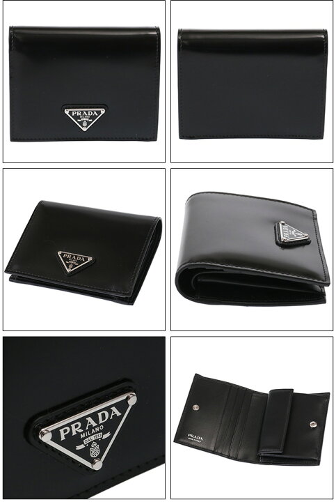 楽天市場】【目玉＆P5倍】プラダ／PRADA ”ブラッシュドレザー財布  