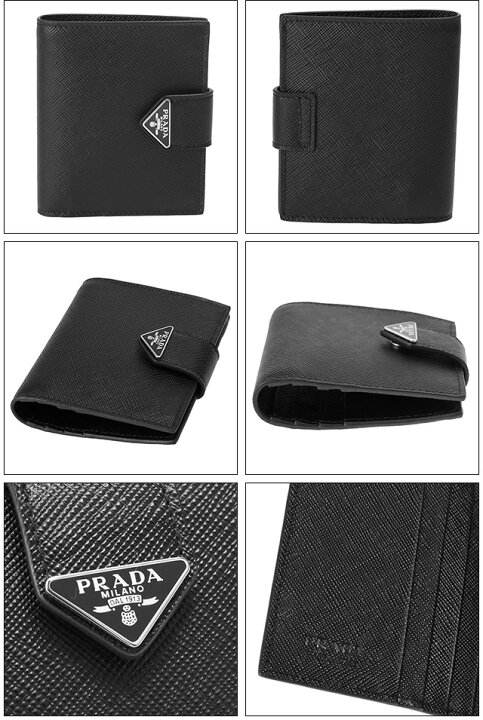 楽天市場】【P5倍】プラダ／PRADA ”サフィアーノレザーxスムース 