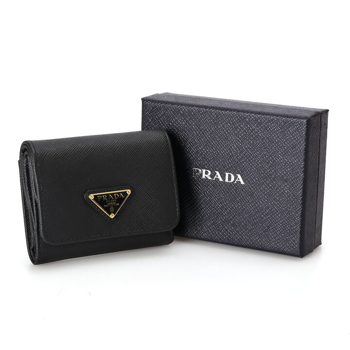 楽天市場】【ｸｰﾎﾟﾝ5%OFF】プラダ／PRADA ”サフィアーノトライアングル 