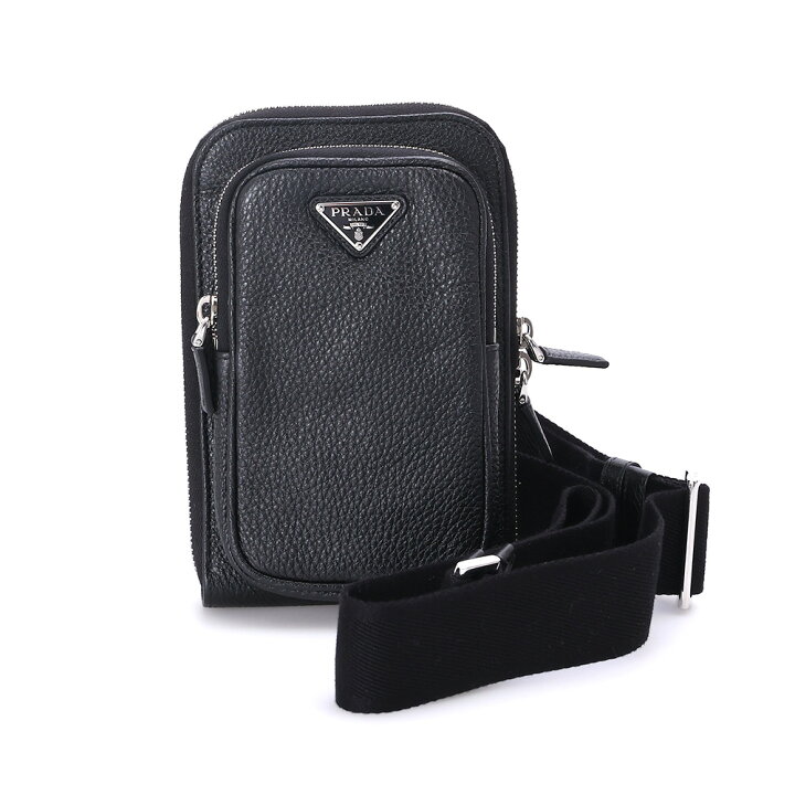 楽天市場】【ｸｰﾎﾟﾝ5%OFF】プラダ／PRADA ”レザー スマートフォンケース 