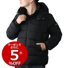 【クーポン5%OFF】タトラス／TATRAS "BORBORE・ボルボレ"ベーシックライン・マットナイロン・フード付きダウンジャケット(ブラック) MTAT23A4568-D 01・BLACK