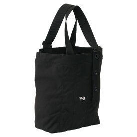 【クーポン5%OFF】アディダス・ワイスリー／ADIDAS・Y-3 ”TOTE・トート"　メンズ レディース・トートバッグ・ショルダーバッグ・ロゴ入り(ブラック) IR5794／BLACK