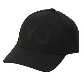 【クーポン5%OFF】アディダス・ワイスリー／ADIDAS・Y-3 ”LOGO CAP・ロゴキャップ" メンズ レディース・ロゴ入り・ベースボールキャップ・帽子(ブラック×ブラック) IY0104／BLACK*BLACK