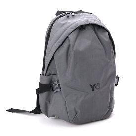 【P5倍】アディダス・ワイスリー／ADIDAS・Y-3 ” BACKPACK・バックパック" メンズ レディース ロゴ入り リュック・デイパック(グレー) KC0806／GRANITE