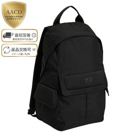 【P5倍】アディダス・ワイスリー／ADIDAS・Y-3 ”Y-3 BACKPACK SMALL・バックパックスモール" ユニセックス・メンズ ・レディース・ロゴ入り・リュック・デイパック(ブラック) JV9721／BLACK[返品OK]