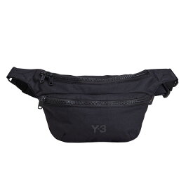 【P5倍】アディダス・ワイスリー／ADIDAS・Y-3 ”Y-3 FANNY PACK・ファニー パック" ユニセックス・ナイロン・クロスボディ・ボディバッグ・ショルダーバッグ(ブラック) JW6221／BLACK[返品OK]