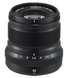 【送料無料】FUJIFILM フジフイルム XFレンズ フジノンレンズ XF50mmF2 R WR ブラック