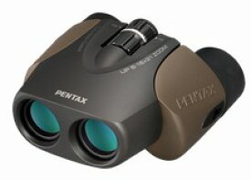 【送料無料】PENTAX・ペンタックス 8-16倍ズーム双眼鏡 タンクロー UP 8-16x21 ZOOM ブラウン ケース・ストラップ付