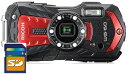 【送料無料】リコー RICOH WG-60RED 防水 耐衝撃 防塵 耐寒 アウトドア デジカメ WG-60 レッド【***特別価格***】【リコー WG-50...