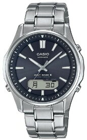 【送料無料】カシオ CASIO LCW-M100TSE-1AJF マルチバンド6 電波ソーラー腕時計 リニエージ チタンバンド