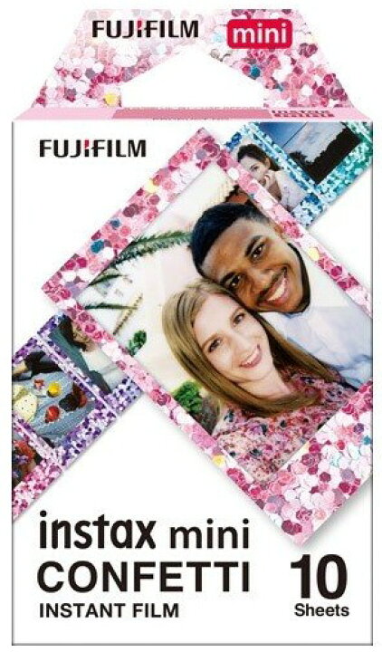 FUJIFILM・フジフィルム コンフェッティ インスタントカメラ チェキ用フィルム インスタントカラーフィルム instax mini CONFETTI コンフェッティ楽ギフ_包装 : いまどき本舗 FUJIFILM・フジフィルム コンフェッティ インスタントカメラ チェキ用フィルム インスタントカラーフィルム instax mini CONFETTI コンフェッティ楽ギフ_包装 : いまどき本舗