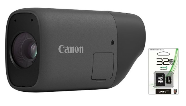 キヤノン PowerShot ZOOM 新商品 Black Edition 通常便なら送料無料 Canon 送料無料 撮れる望遠鏡 マイクロSDカード32GB付き
