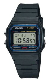 在庫あり【ゆうパケットで送料無料】【国内正規品】CASIO・カシオ F-91W-1JH メンズ スタンダード【楽ギフ_包装】 【スーパーロジ】