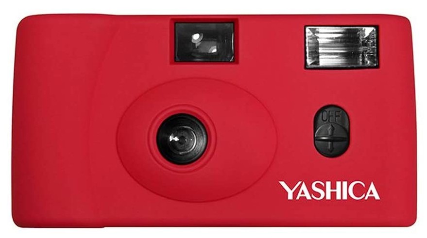 YASHICA 35ミリフィルムカメラ MF-1 RED 海外モデル  