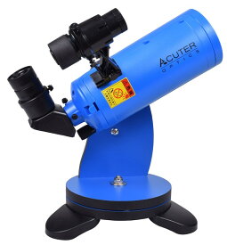 【送料無料】ACUTER OPTICS×SIGHTRON JAPAN ポータブル天体望遠鏡キット MAKSY GO 60 ブルー【楽ギフ_包装】