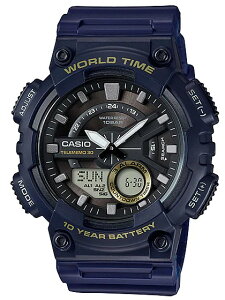 �y�䂤�p�P�b�g�ő��������zCASIO�E�J�V�I �����Y AEQ-110W-2AJH �X�^���_�[�h ���t��j���\���A�A���[���A�X�g�b�v�E�I�b�`�@�\�𓋍�