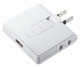 【ゆうパケットで送料無料】サンワサプライ 電源タップ USB充電ポート付きモバイルタップ TAP-B104UN