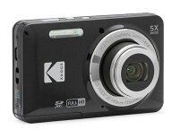 【ゆうパケットで送料無料】KODAK コダック 光学5倍ズームデジタルカメラ PIXPRO FZ55BK ブラック