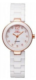 【送料無料】TECHNOS SWISS 女性用 軽いテクノス セラミックべゼル＆バンド TSL613PW