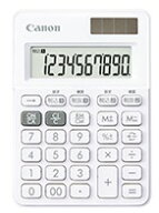 【ゆうパケットで送料無料】【代引き不可】キヤノン canon 軽減税率対応電卓 LS-100WT-SW スノーホワイト…