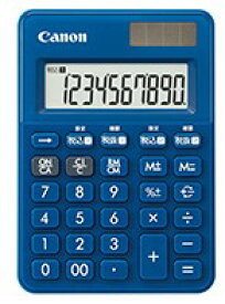 【ゆうパケットで送料無料】【代引き不可】キヤノン canon 軽減税率対応電卓 LS-100WT-MNB ミッドナイトブルー