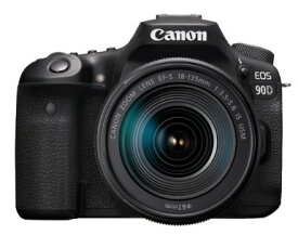【送料無料】Canon・キヤノン デジタル一眼レフカメラ EOS 90D・EF-S18-135 IS USM レンズキット