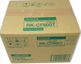 【送料無料】FUJIFILM・フジフィルム サーマルフォトプリントセット RK-CF800N [KGサイズ] ASK-300・プリンチャオEX4/W用