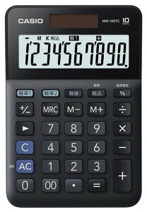 ݌ɂy䂤pPbgőzCASIO JVI Wŗd ~jWXg^Cv MW-100TC-BK ubNyX[p[Wz